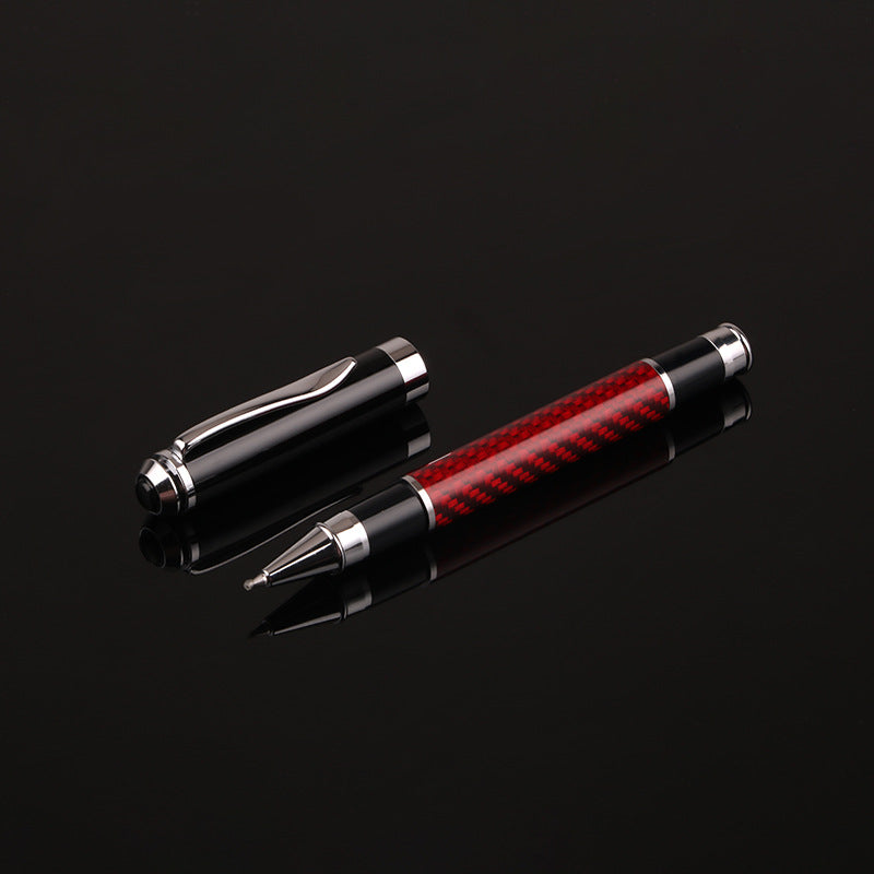 Business Carbon Fiber Metal Gel Pen