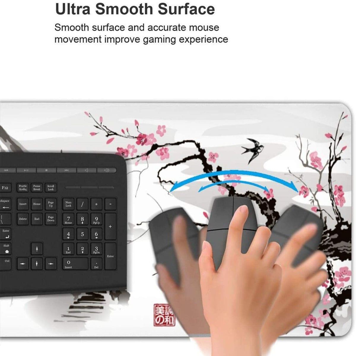 Girls&#39; Oversized Calligraphy And Painting Mouse Pad