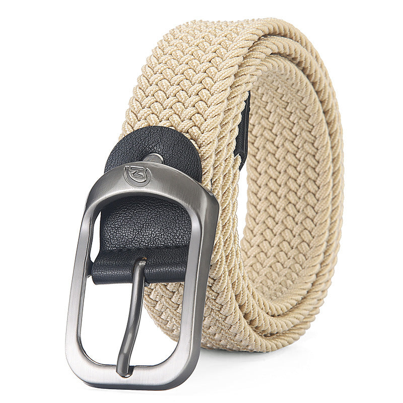 Fashion Casual New Style Men&#39;s Toothless Buckle Belt