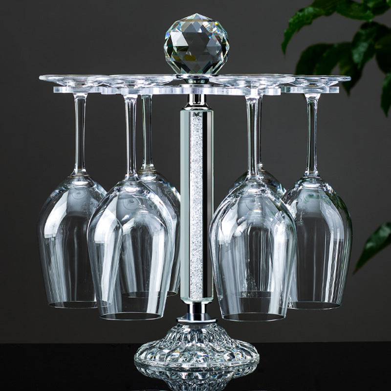 Household Crystal Wine Glass Holder Upside Down Wine Glass Holder
