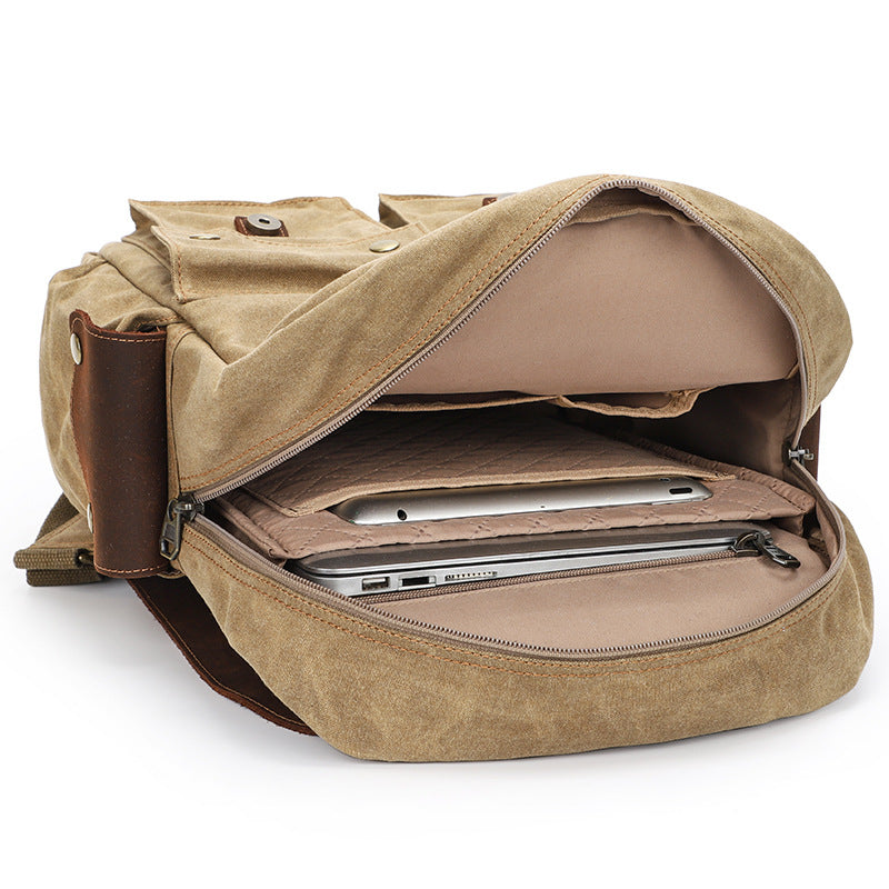 Fashion Retro Men&#39;s Canvas Backpack