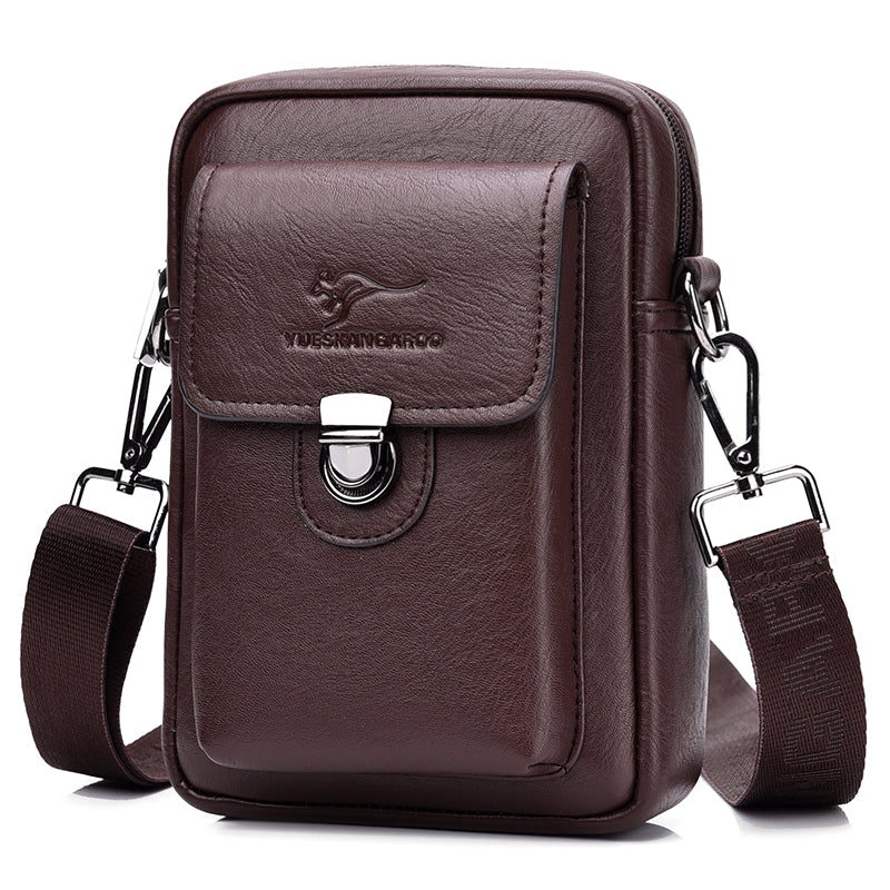 Men&#39;s Fashion Casual Mobile Phone Bag Messenger Bag