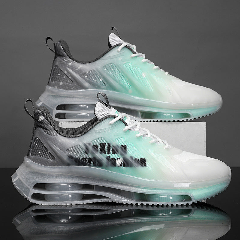 New Trendy All-match Sports And Leisure Running Men&#39;s Heightened Daddy Shoes