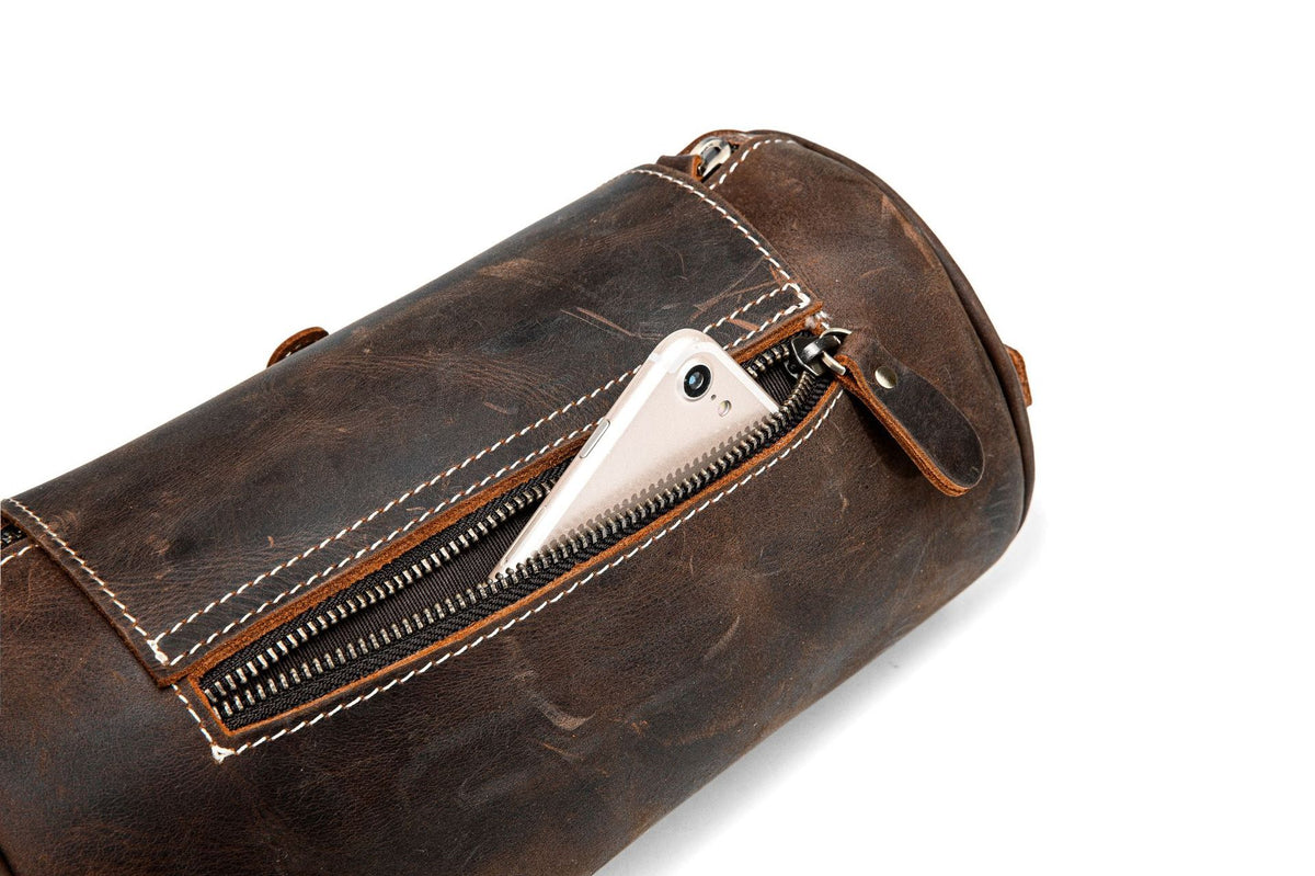 Cylinder One Shoulder Crossbody Simple Mini Pillow Bag