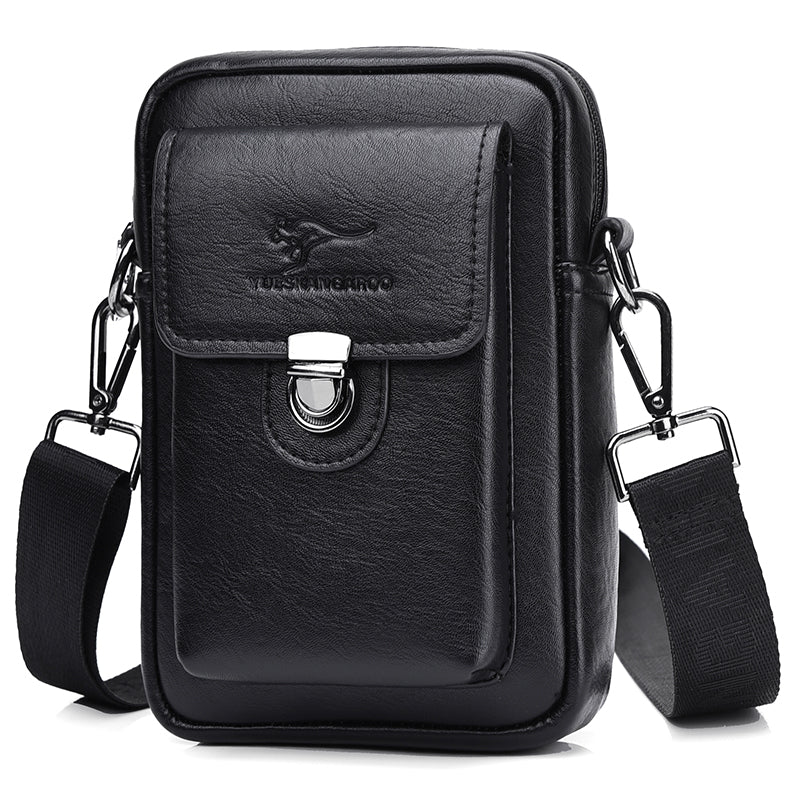 Men&#39;s Fashion Casual Mobile Phone Bag Messenger Bag