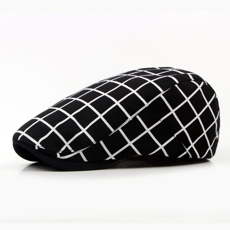 New Retro Classic Plaid Beret