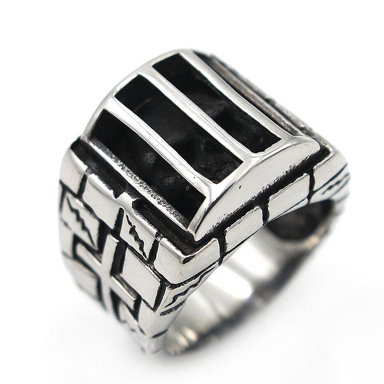 Titanium steel ghost head cross ring