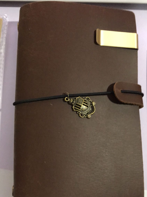 Handmade First Layer Leather Hand Account Binder Notebook
