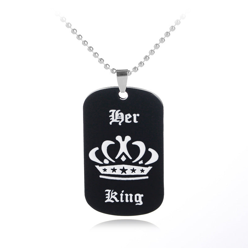 Her King &amp; His Queen Necklace