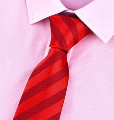 Tie male Married special solid color new   student performance work clothes general red small tie