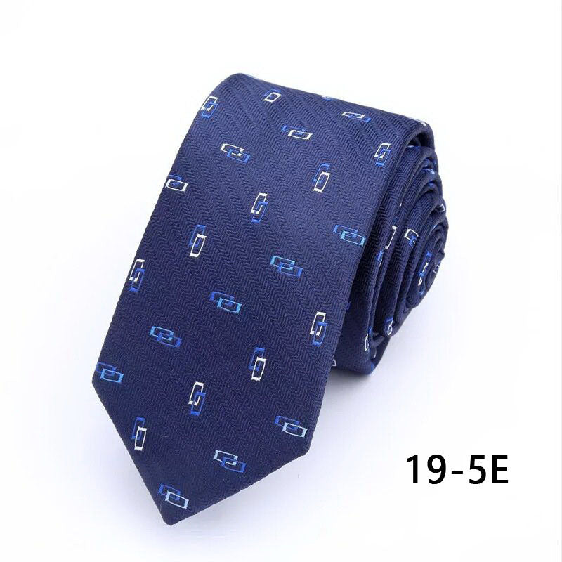 Silk Tie Men&#39;s Formal Suit Business 7cm Work Korean Version Professional Groom British Marriage