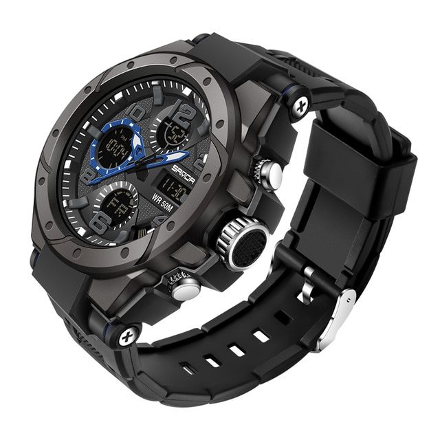 SANAD Top Brand Luxury Men&#39;s Military Sports Watches