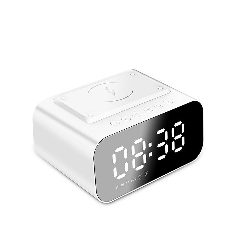 Wireless Charging Bluetooth Speaker Clock