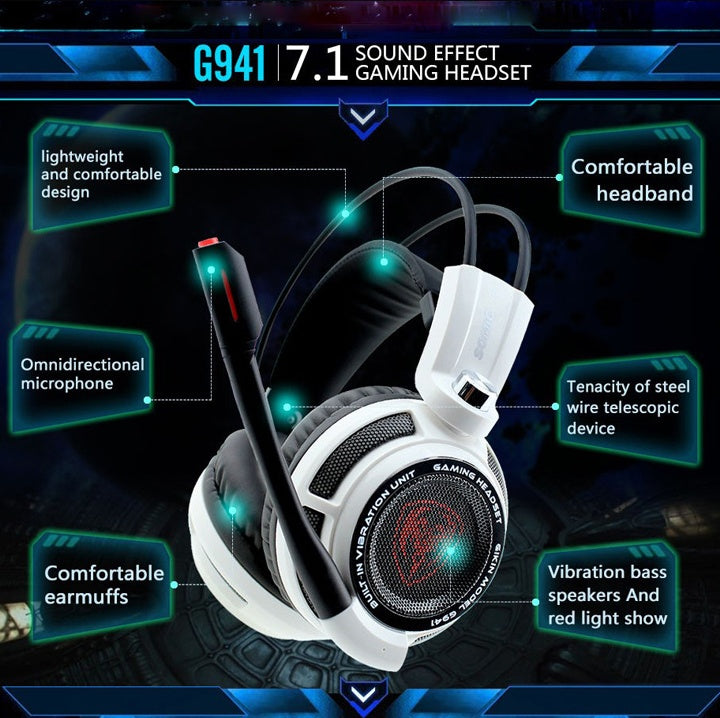 Headset Model G941 Somic g941 gaming headset - The Gifted Man