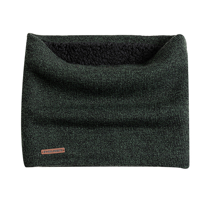 Outdoor Men&#39;s Knitted Thermal Pullover Scarf