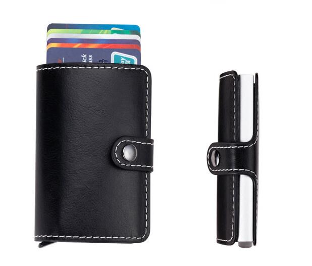 Front Pocket Wallet Minimalist Secure Thin Credit Card Holder