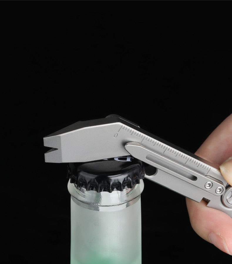 Titanium Crowbar Bottle Opener Screwdriver