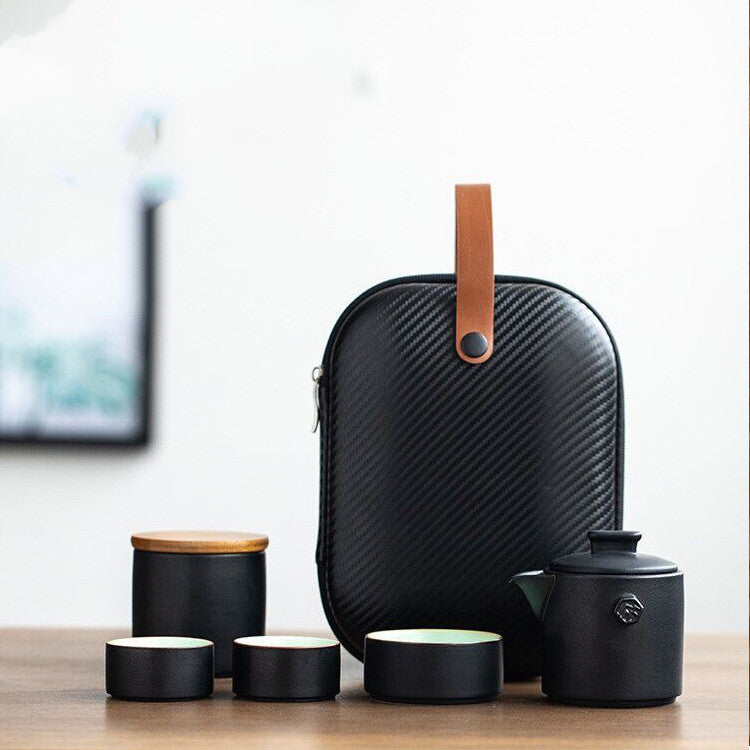 Kung Fu storage travel portable tea set