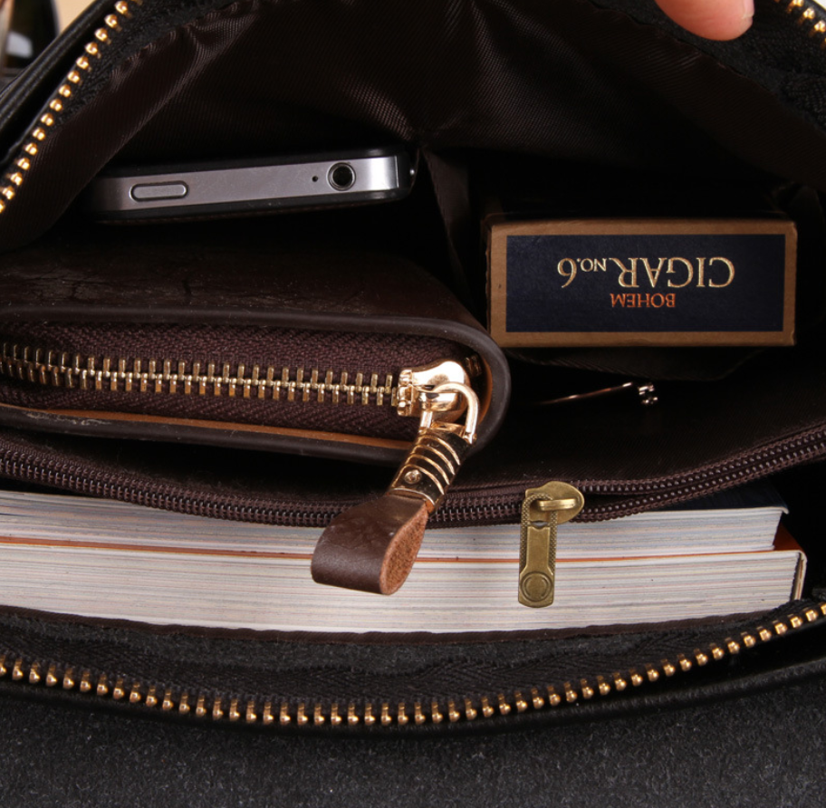 Men&#39;s business shoulder bag