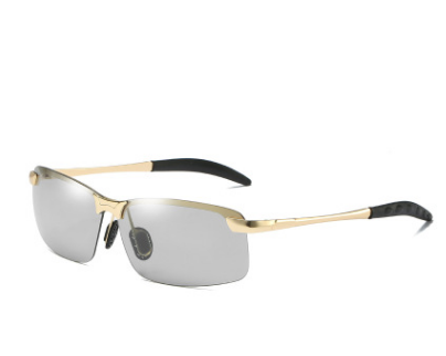 Color changing polarized sunglasses men&#39;s sunglasses