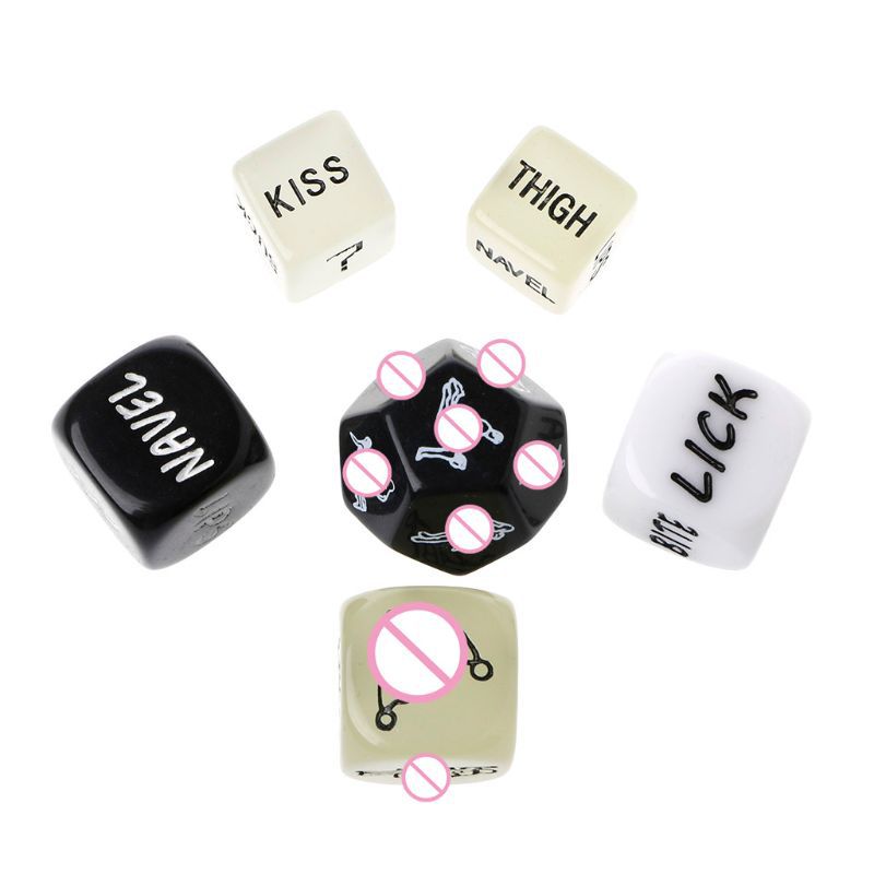 English Fun Dice Toy For Men And Women