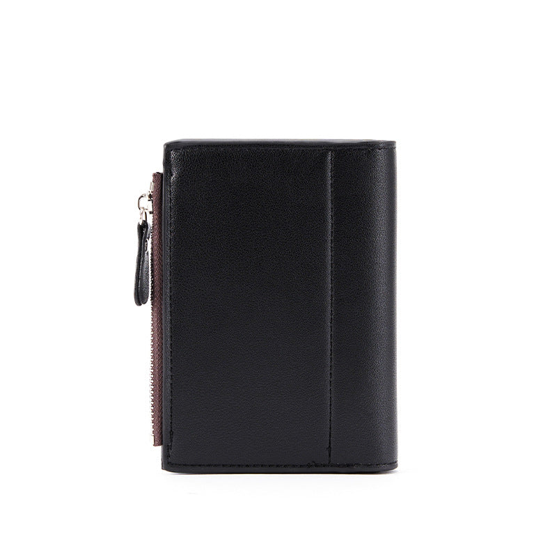 Men&#39;s Short Wallet Multifunctional Zipper Bag