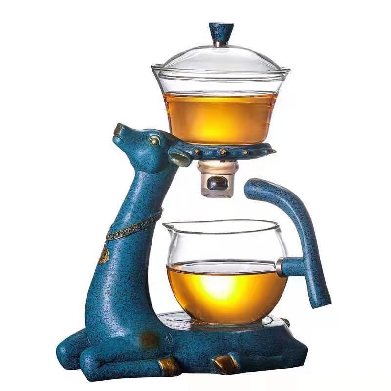 Automatic Glass Tea Set Tea Cup Set Household Kung Fu
