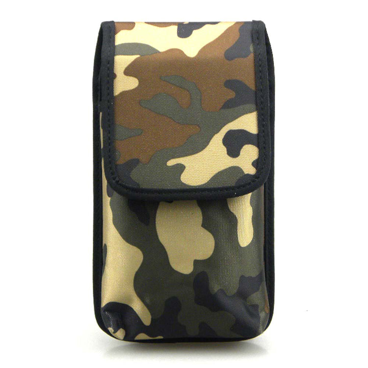 Double nylon cell phone belt bag