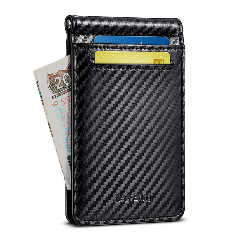 Leather driver&#39;s license card holder