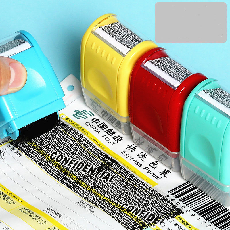 Confidential seal roller type random code seal