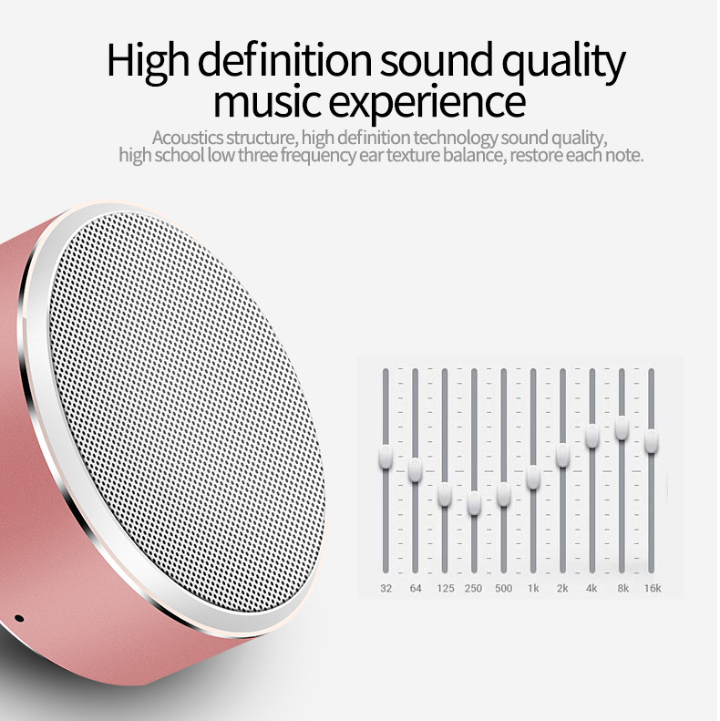 S8 portable Bluetooth speaker Mini card subwoofer built-in battery mini speaker
