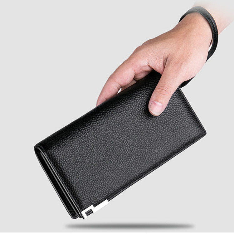 Men&#39;s Fashionable Simple Multi-card Capacity Wallet