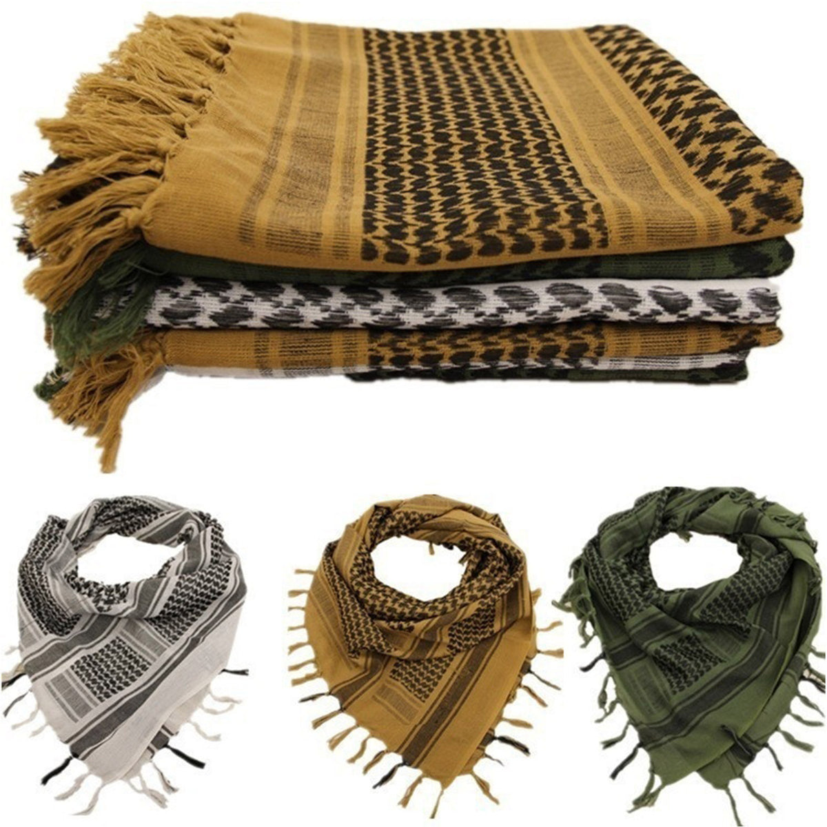 Outdoor Military Fan Tactical Scarf Wind And Sand-proof Collar