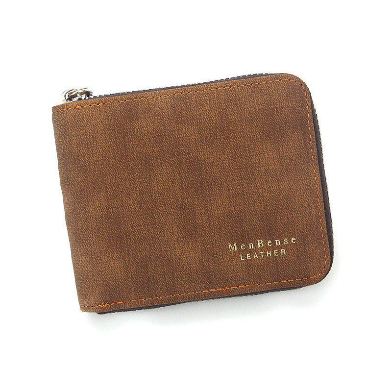 Men&#39;s Simplicity Wallet Fashion Frosted