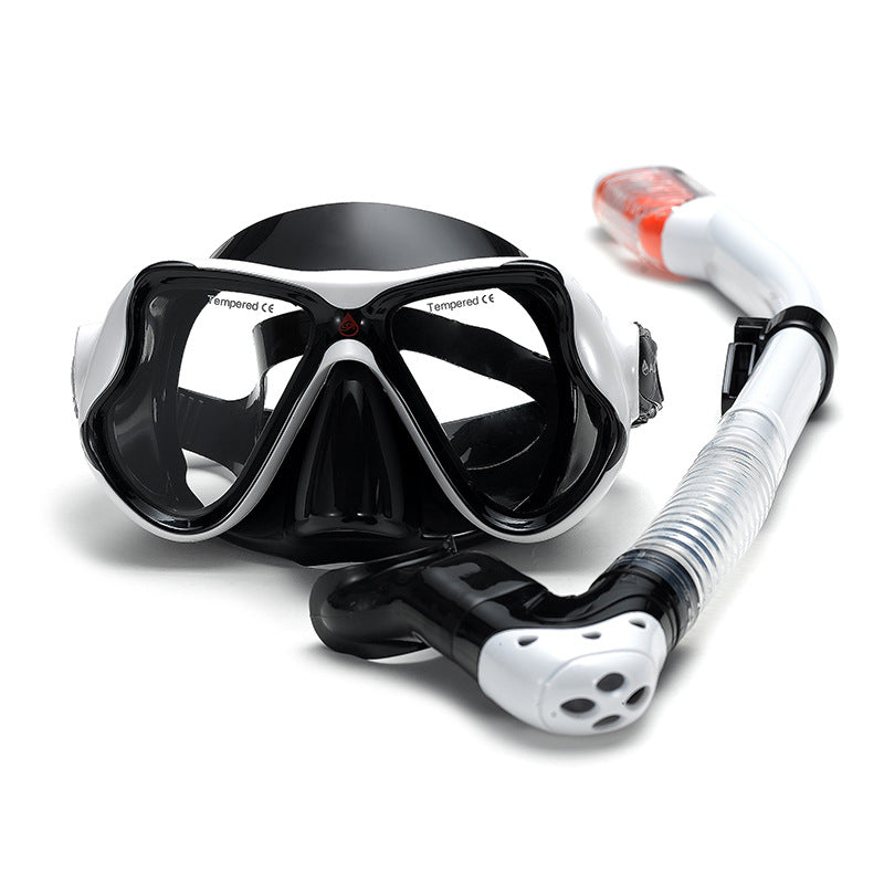 Adult Learning To Swim Equipment Diving Mask Snorkel Two-piece Suit