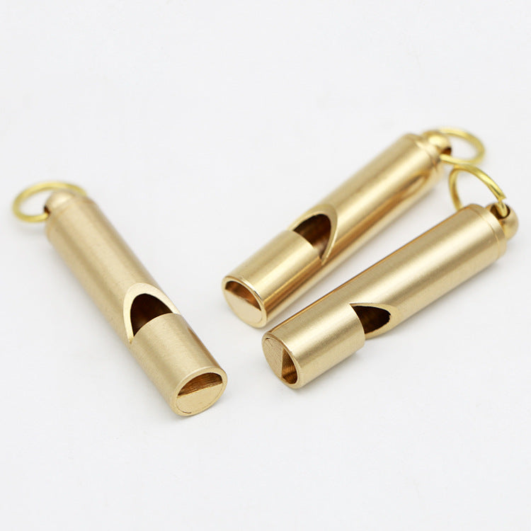 Outdoor Survival Vintage Judge&#39;s Brass Whistle
