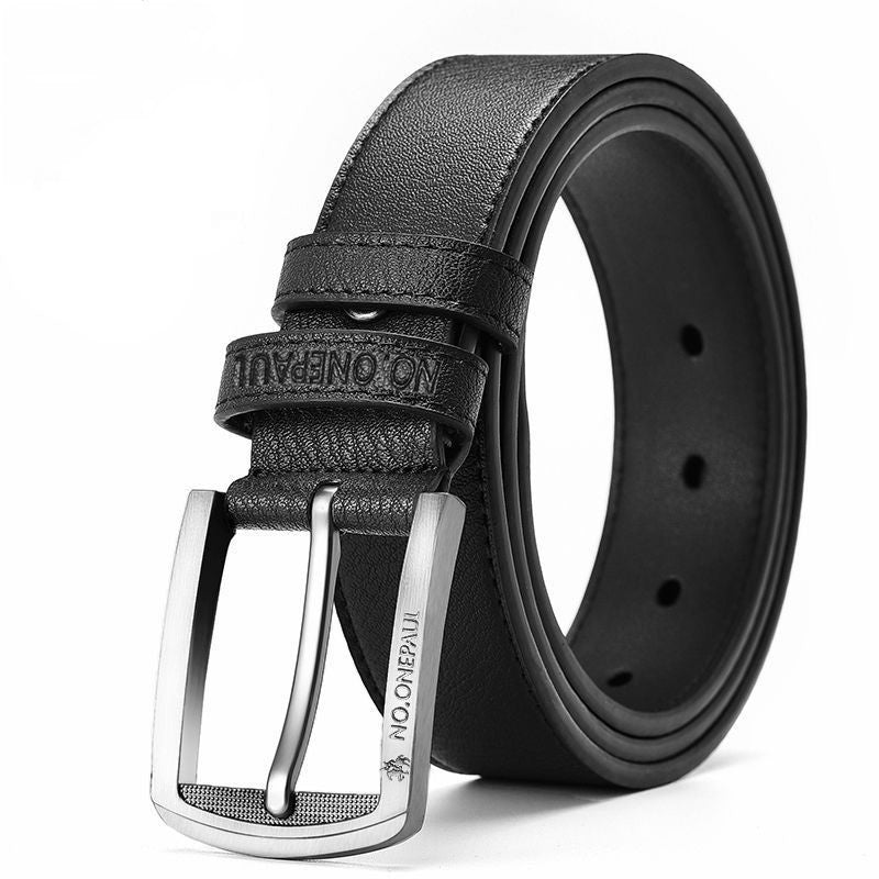 Korean Style Men&#39;s Casual Belt With Pin Buckle