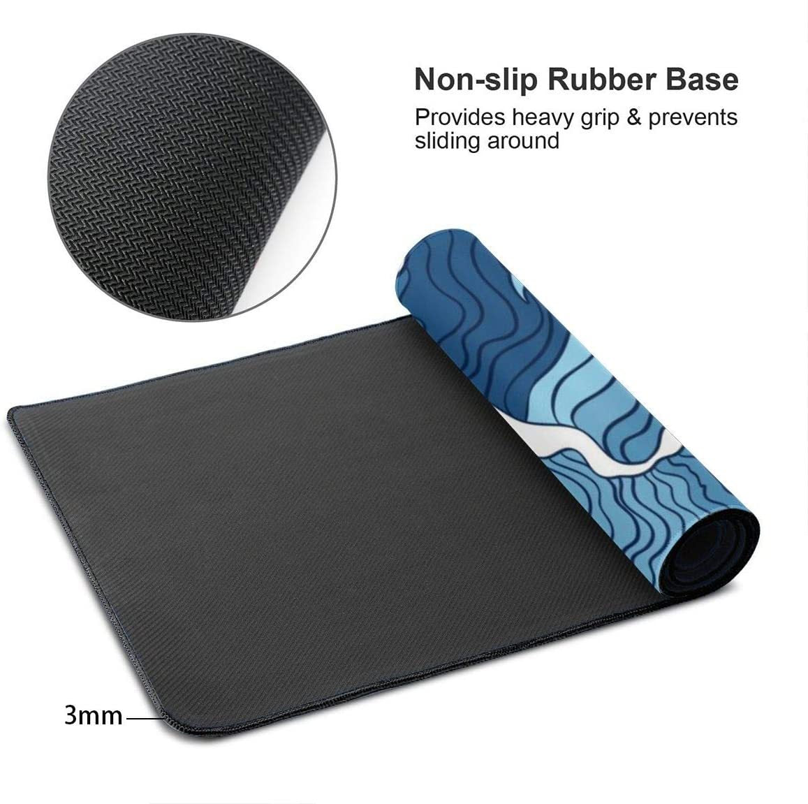 Extra Long Mouse Pad Keyboard Pad Desk Pad
