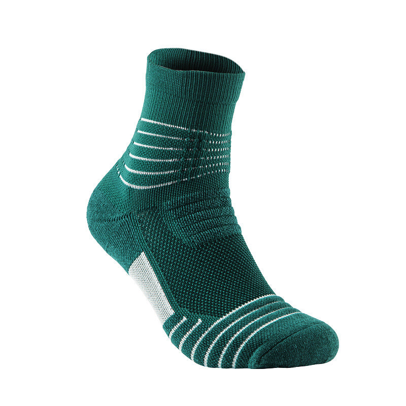 Men&#39;s Running Socks With Towel Bottom For Badminton