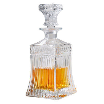 Wine Bottle Decanter Crystal Glass Wine Bottle Household Whiskey Dispenser Quick Pour Wine Bottle Wine Set