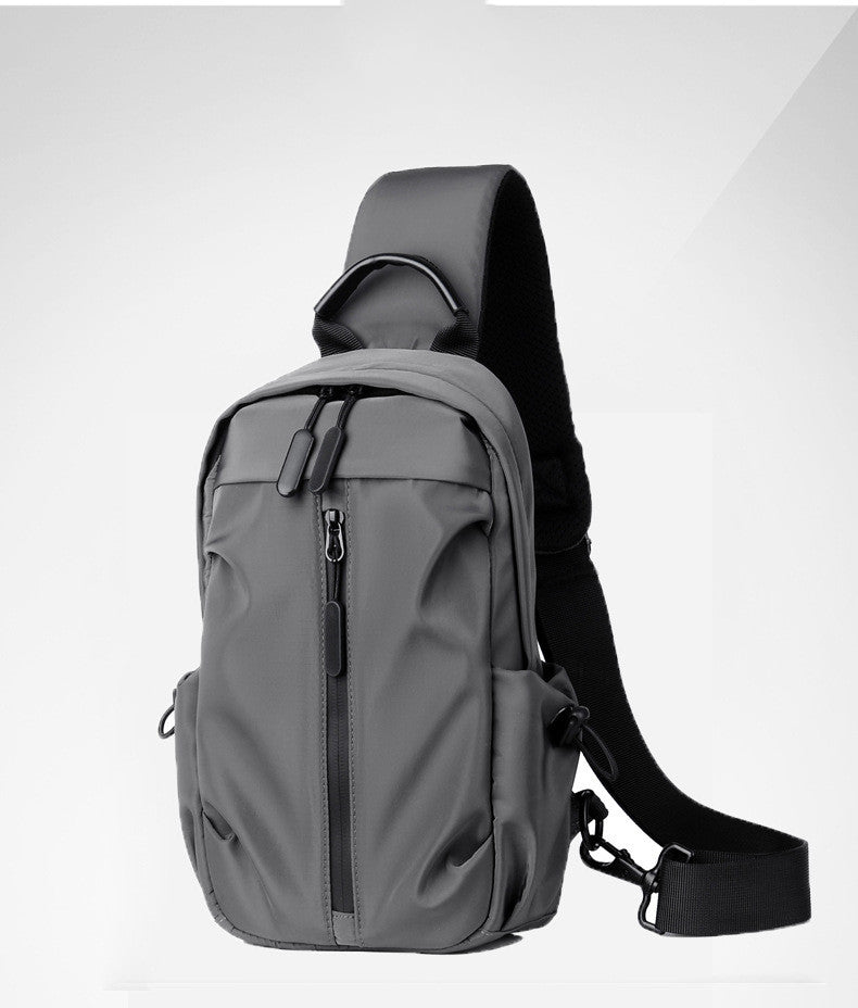 Casual Backpack Men&#39;s Street Simple Fashion Computer Bag