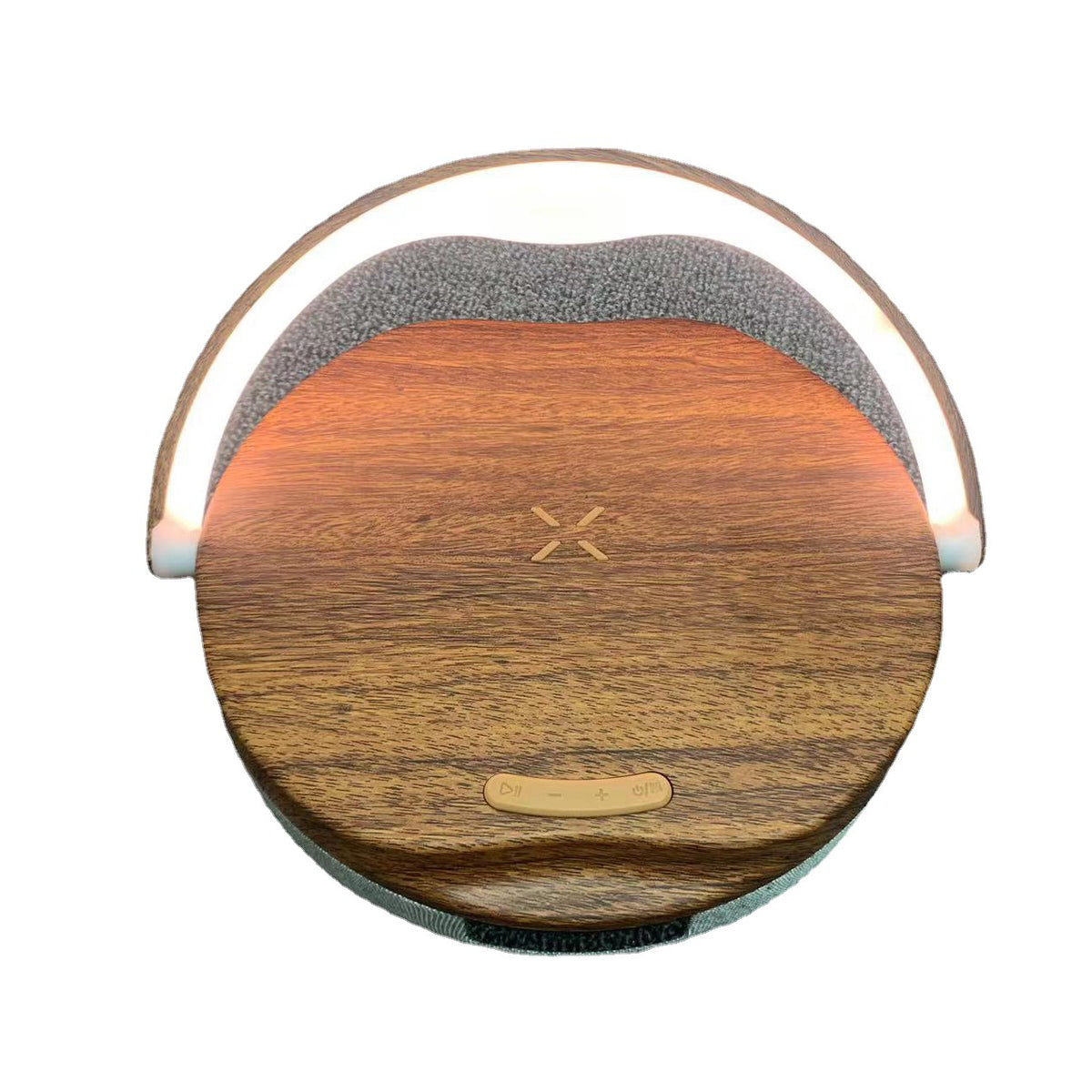 Bluetooth Speaker LED Wireless Charging Alarm Clock Multi-function