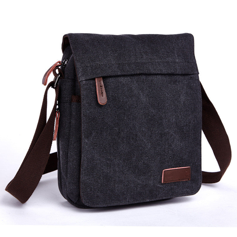 Men&#39;s Messenger Bag Canvas Shoulder Bag