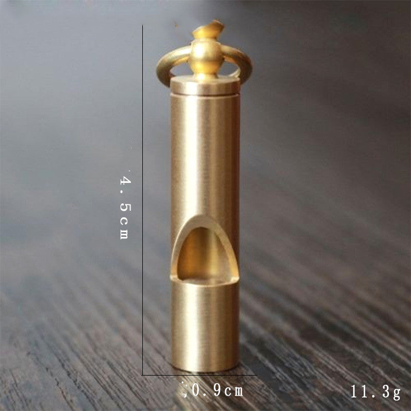 Outdoor Survival Vintage Judge&#39;s Brass Whistle