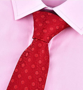 Tie male Married special solid color new   student performance work clothes general red small tie