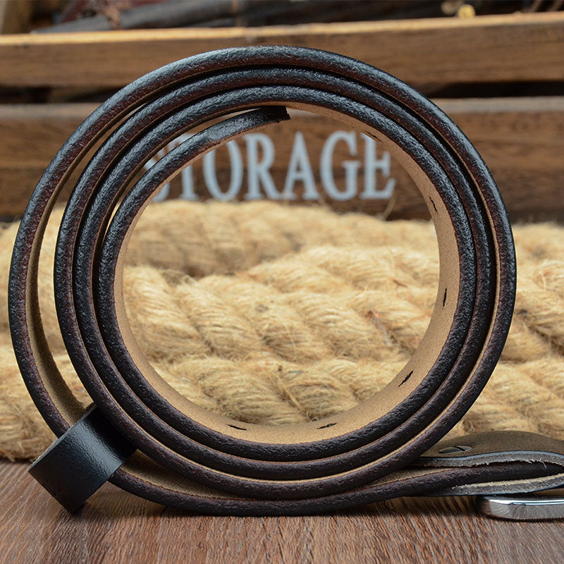 Men&#39;s leather business belt