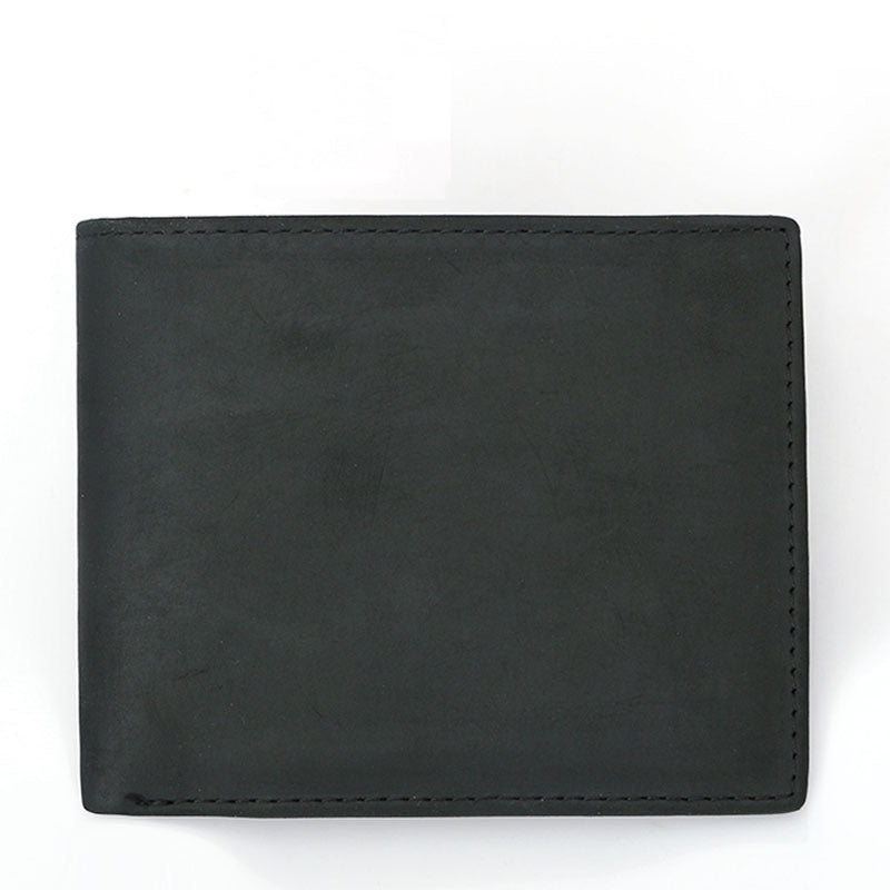 Men&#39;s Wallet Made Of Crazy Horse Leather