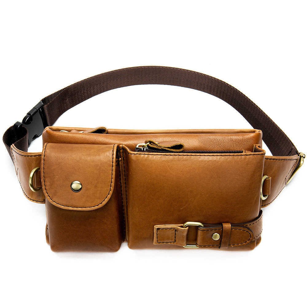 Fashion Men&#39;s Leather Shoulder Bag