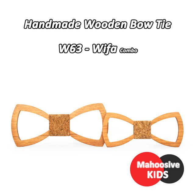 Wooden tie knot