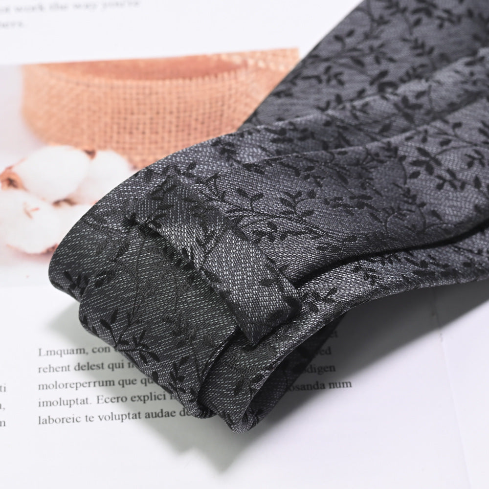 New Men&#39;s Polyester Silk Arrow Type Tie